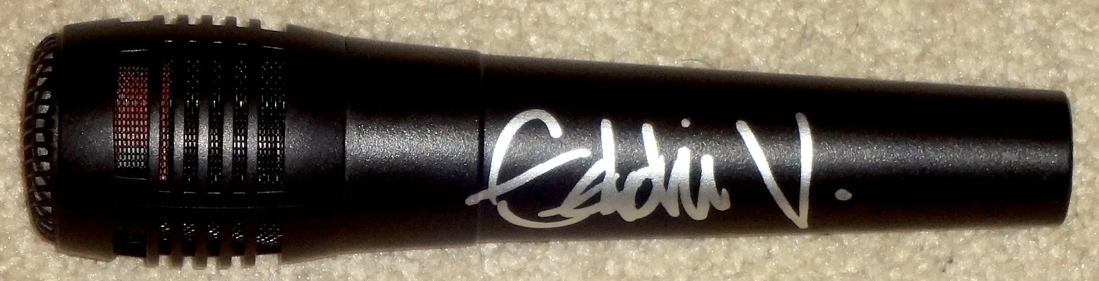 PEARL JAM EDDIE VEDDER HAND SIGNED AUTOGRAPHED MICROPHONE! RARE EXACT PROOF+COA, image 5
