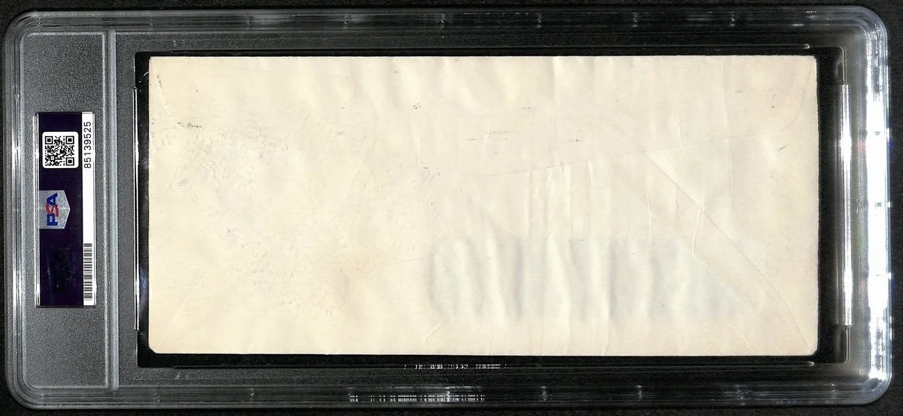 John Lennon Beatles Signed/Autographed NM-MT 8 Envelope PSA/DNA JSA 188509, изображение 2
