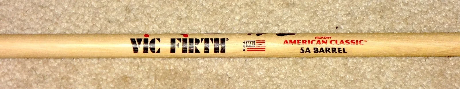 GUNS N' ROSES STEVEN ADLER HAND SIGNED AUTOGRAPHED DRUMSTICK! EXACT PROOF + COA!, image 3