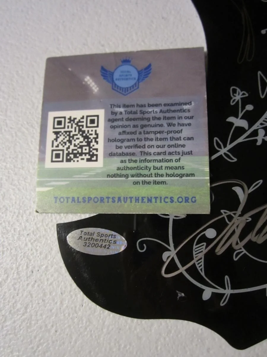 Faith Hill Signed Autographed Acoustic Pick Guard TSA Authenticated, image 2