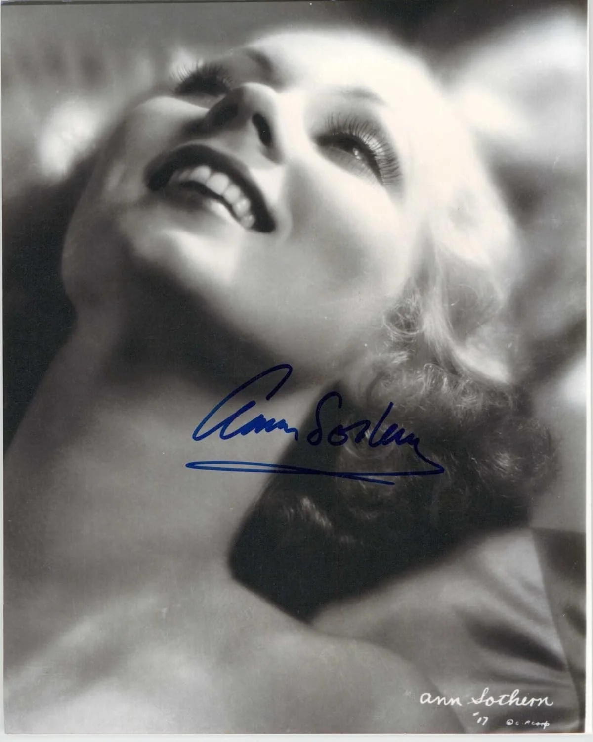 Ann Sothern — Ann Sothern (d. 2001) Signed Autographed Glossy 8x10 Photo