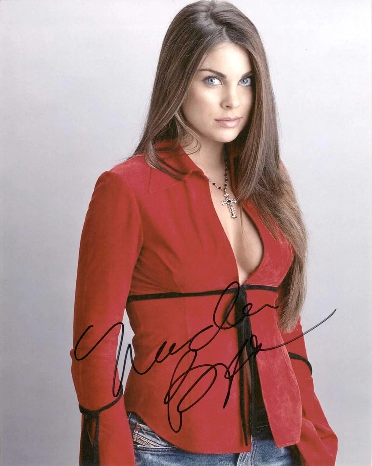 Nadia Bjorlin — Nadia Bjorlin Signed Autographed Glossy 8x10 Photo