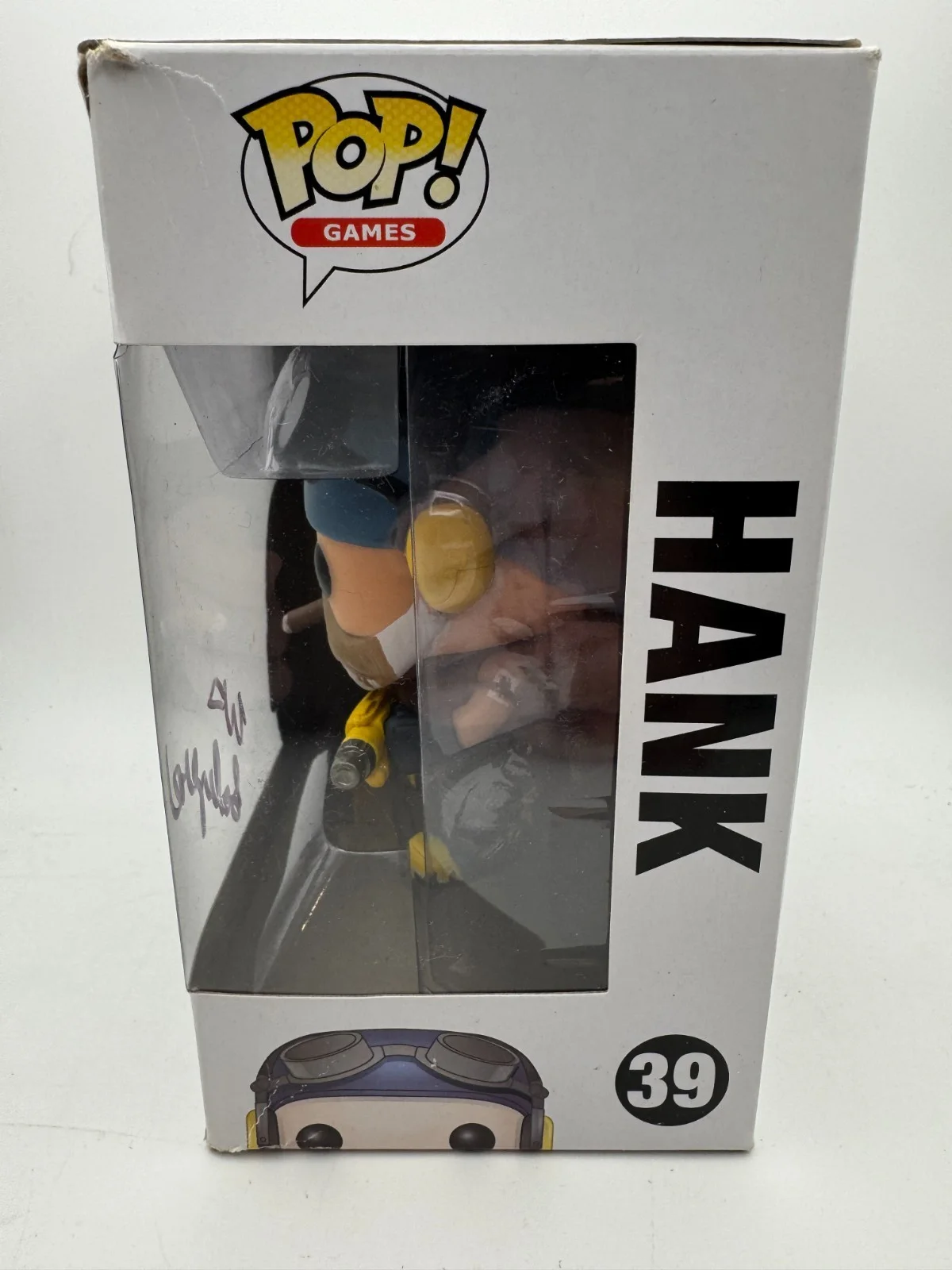 WILLIAM SALYERS — William Salyers HAND SIGNED FUNKO POP "Hank" EVOLVE #39 Autographed RARE!, image 2