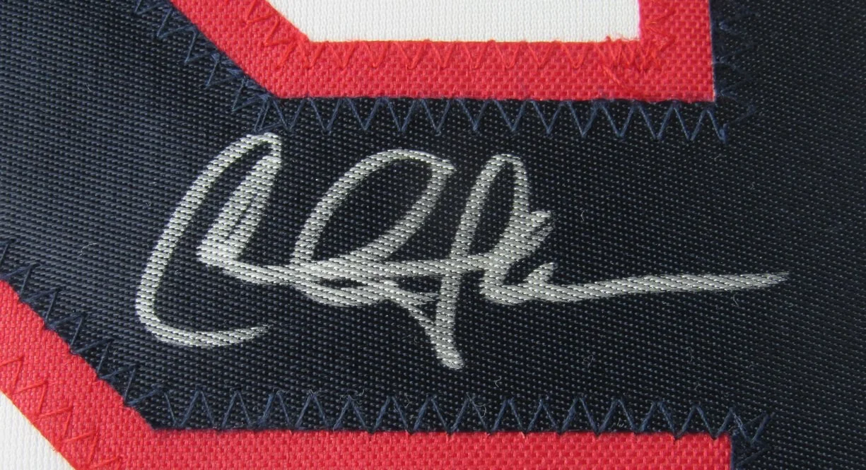 Charlie Sheen — Charlie Sheen Autographed Custom Jersey "Major League" PSA/DNA 205602, image 2