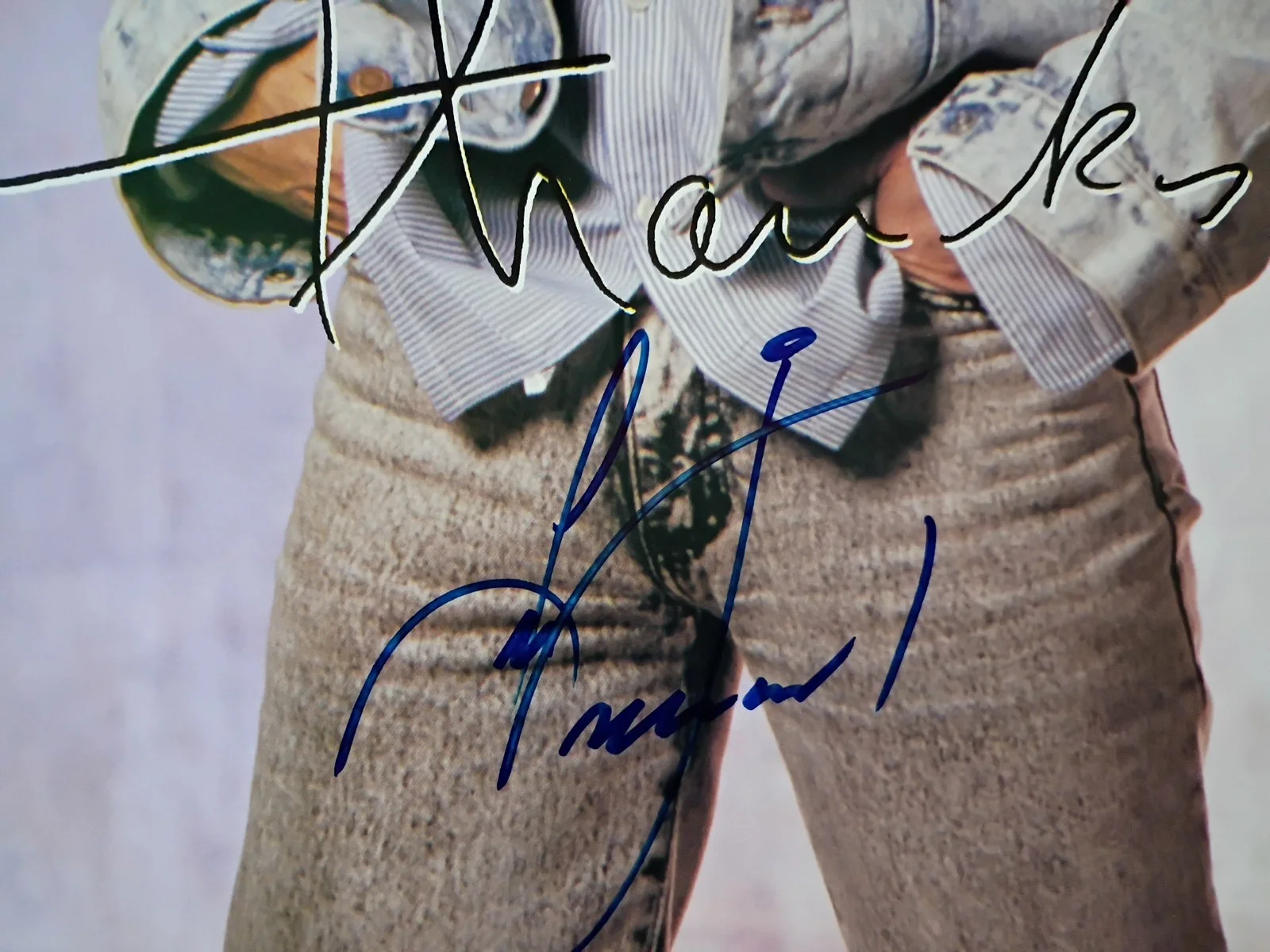Lee Greenwood Autographed Tour Brochure 12 x 27" COA Catch A Star Collectibles, изображение 4