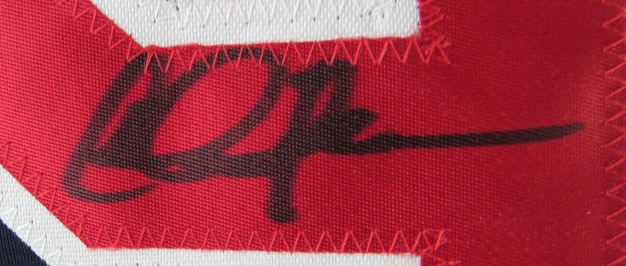 Charlie Sheen Autographed Custom Inscribed Jersey "Major League" PSA/DNA 205125, image 2