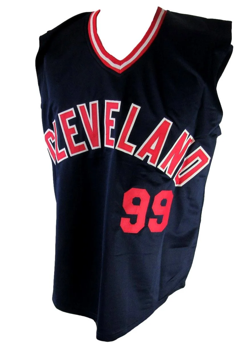Charlie Sheen Autographed Custom Inscribed Jersey "Major League" PSA/DNA 205125, image 3