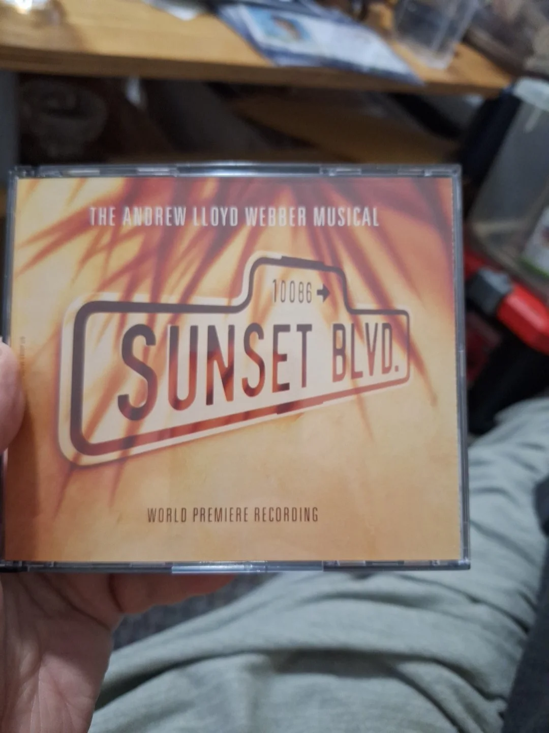 Andrew Lloyd Webber Signed Sunset Blvd CD 1993 World Premier Recording CAS COA, изображение 3