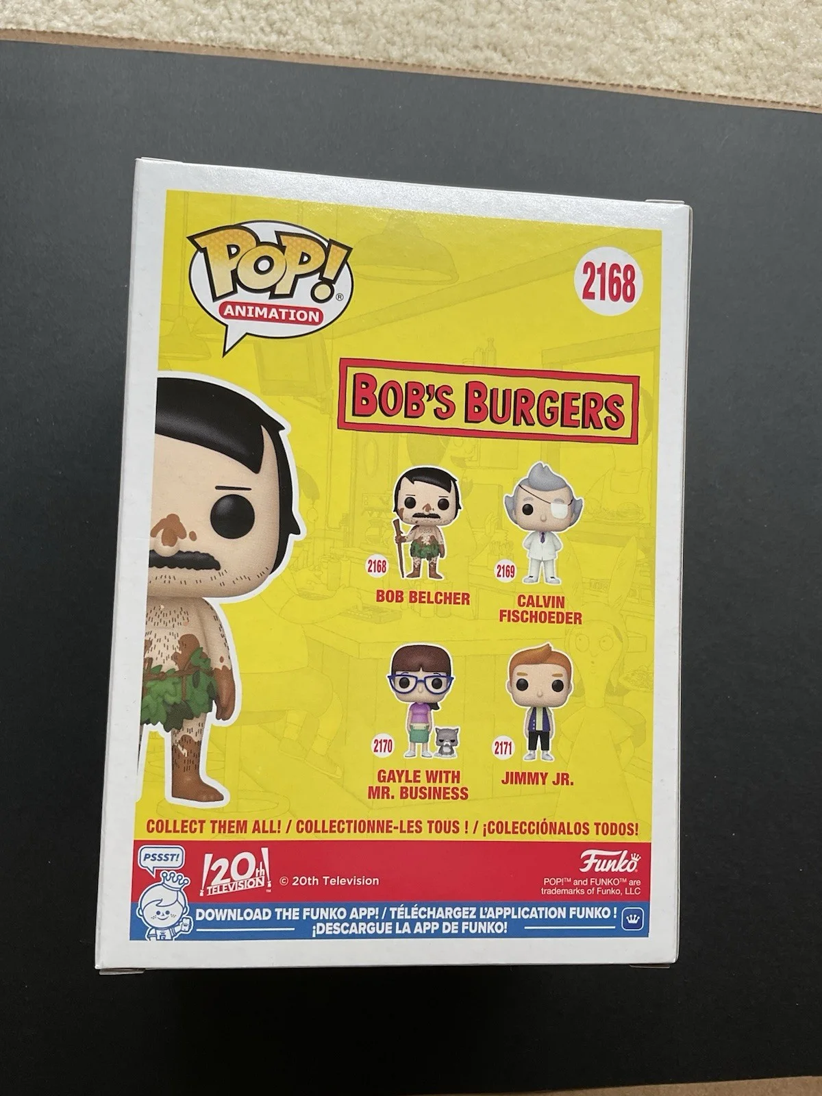 H Jon Benjamin — H Jon Benjamin signed Bobs Burgers Bob Belcher Funko Pop #2168 BAS Bob's Burgers, image 3