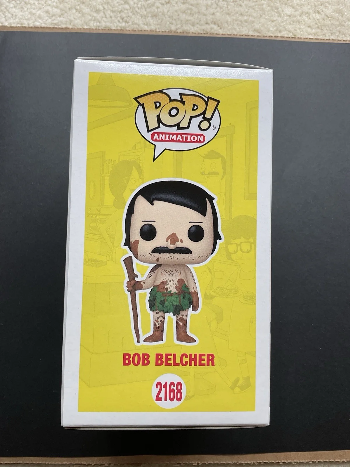 H Jon Benjamin — H Jon Benjamin signed Bobs Burgers Bob Belcher Funko Pop #2168 BAS Bob's Burgers, image 4