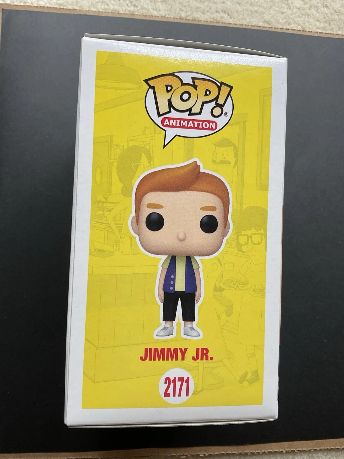 H Jon Benjamin — H Jon Benjamin signed Bobs Burgers Jimmy Jr. Funko Pop #2171 BAS Bob's Burgers, изображение 4