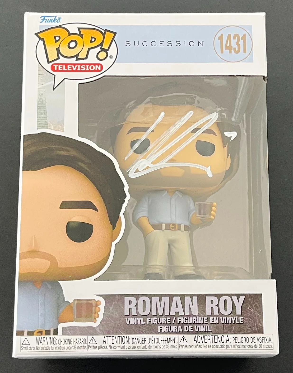 KIERAN CULKIN SIGNED SUCCESSION ROMAN ROY FUNKO w/EXACT VIDEO PROOF BECKETT COA, изображение 3