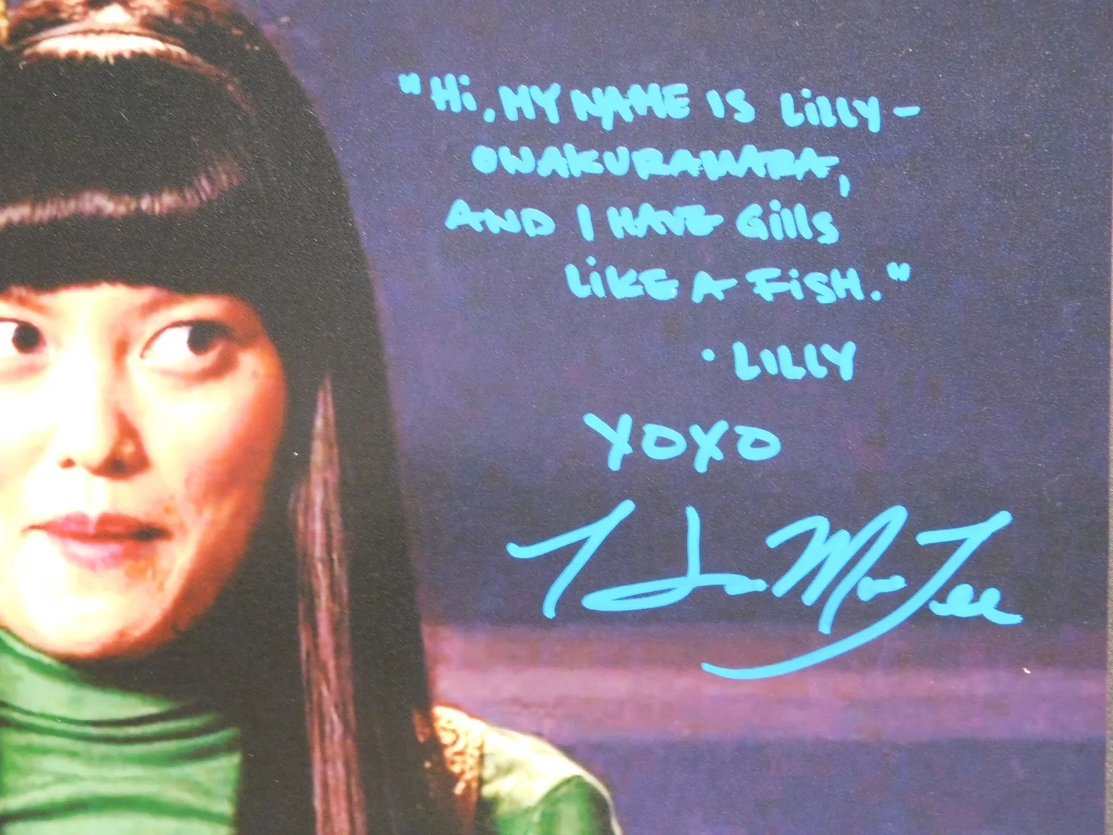 Hana Mae Lee — Hana Mae Lee Signed/Autographed 11x14 Photo Inscribed JSA COA Pitch Perfect, изображение 2