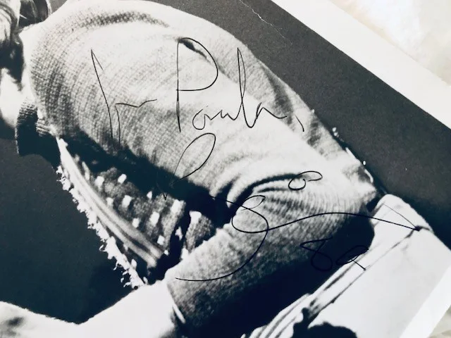DAVID BOWIE SIGNED PICTURE LOA BECKETT, image 2