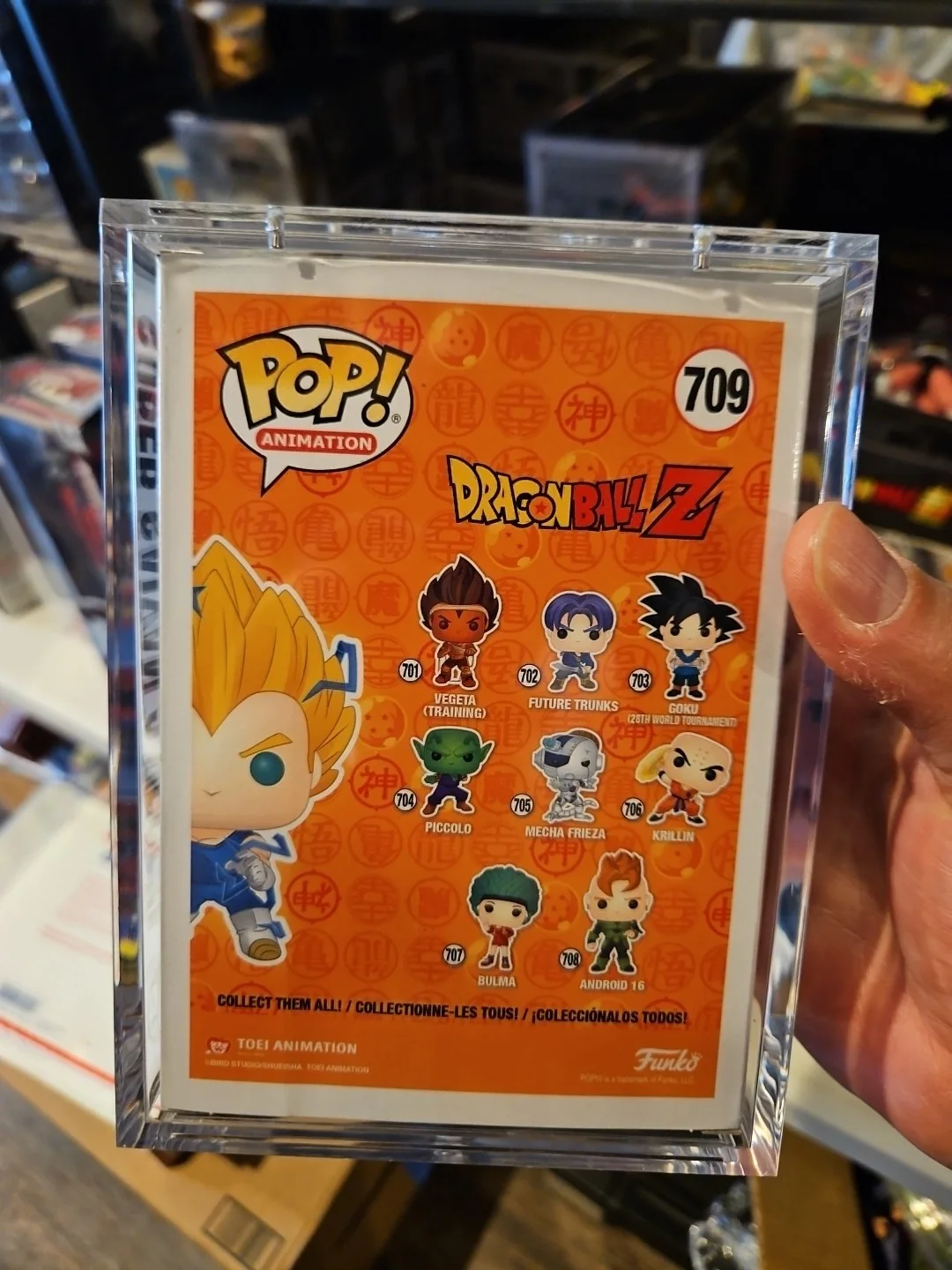 Chris Sabat — Chris Sabat Signed Autographed Dragon Ball Z PX Vegeta Funko JsA, image 3