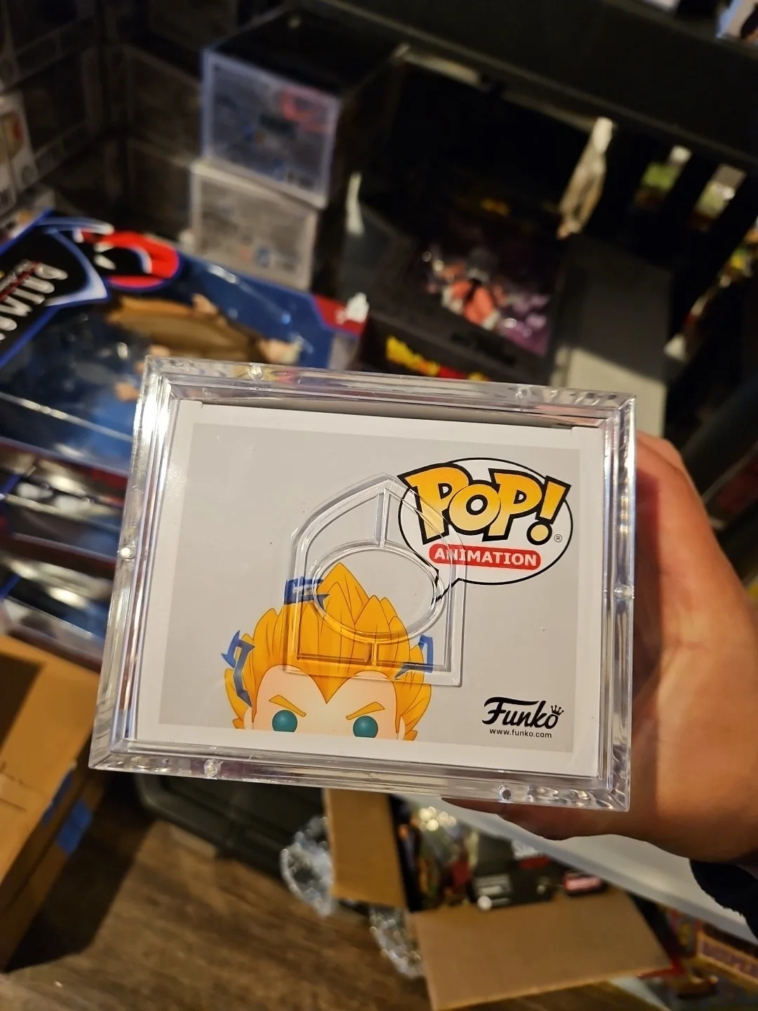 Chris Sabat — Chris Sabat Signed Autographed Dragon Ball Z PX Vegeta Funko JsA, image 5