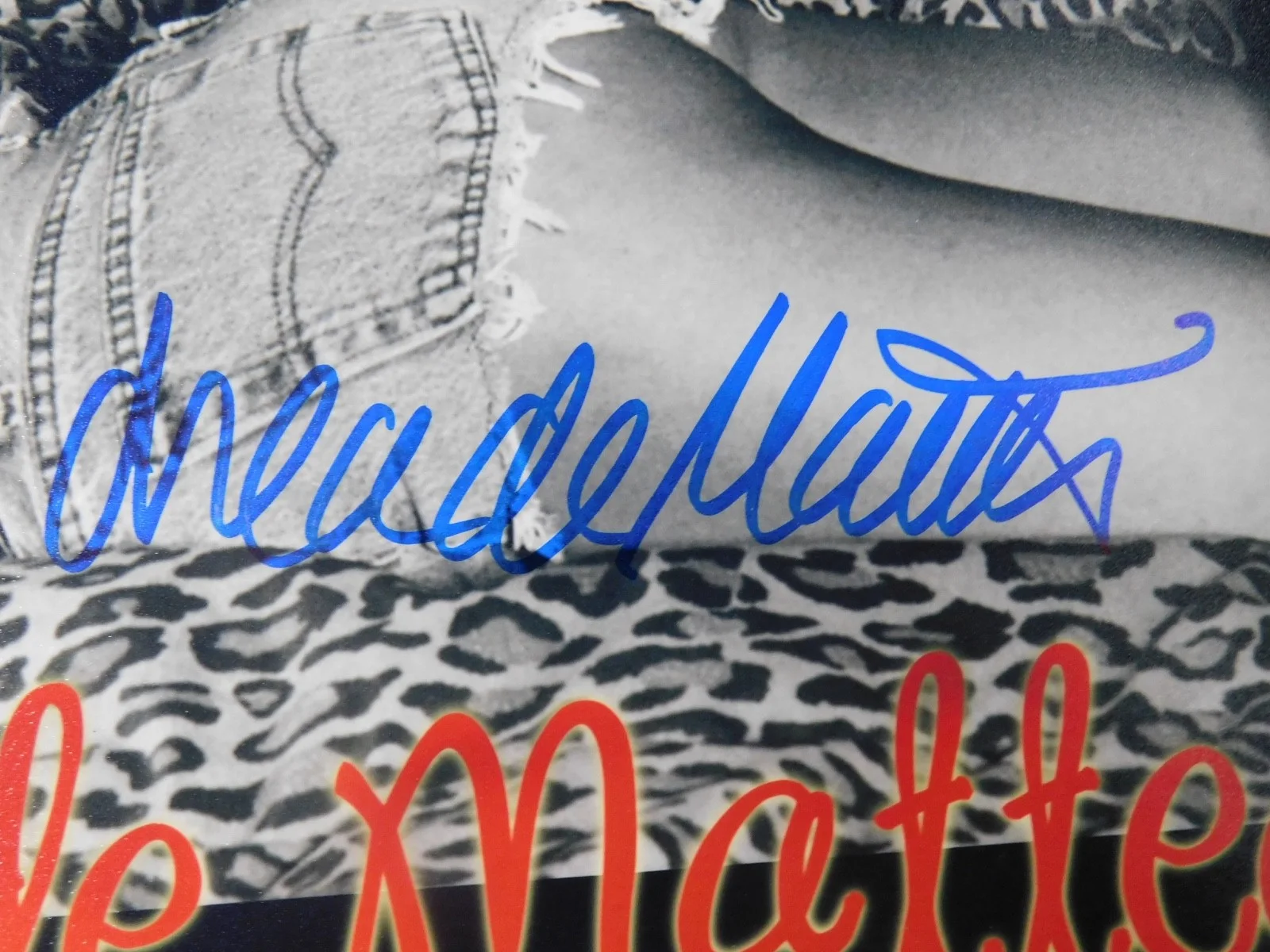 Drea de Matteo — Drea de Matteo Signed/Autographed 11x14 Photo Sons of Anarchy JSA, изображение 2