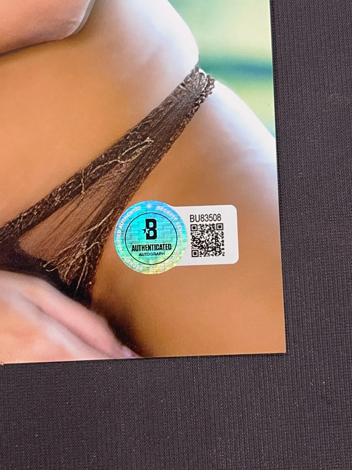 Stormy Daniels — Hot Sexy Stormy Daniels Signed 11x14 Photo Adult Star Authentic Auto Beckett, изображение 3