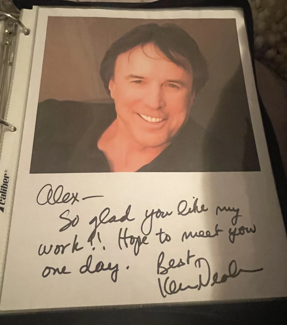 (2X) KEVIN NEALON Autograph 8x10 Color Glossy PHOTO ACTOR COMEDIAN W/ 2nd Auto, изображение 2