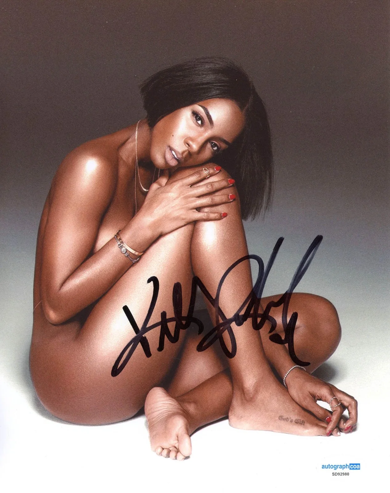 KELLY ROWLAND — Kelly Rowland signed 8x10 Photo EXACT PROOF c SEXIEST Destiny's Child ACOA COA, изображение 4