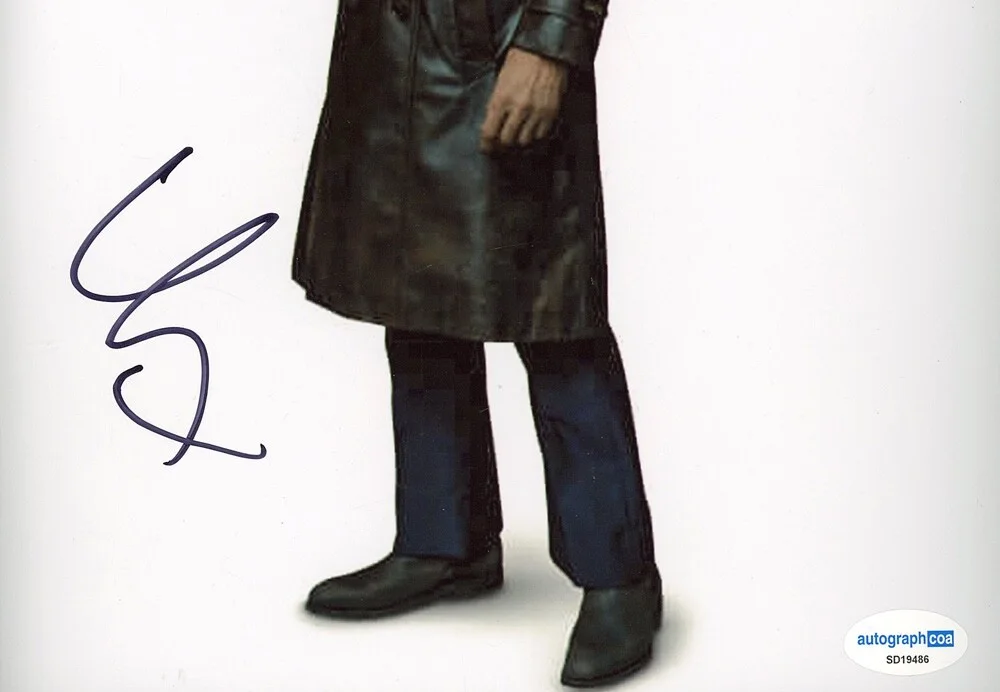 WILLEM DAFOE — Willem Dafoe signed "BEETLEJUICE BEETLEJUICE" 8x10 Photo e PROOF Wolf ACOA COA, image 4