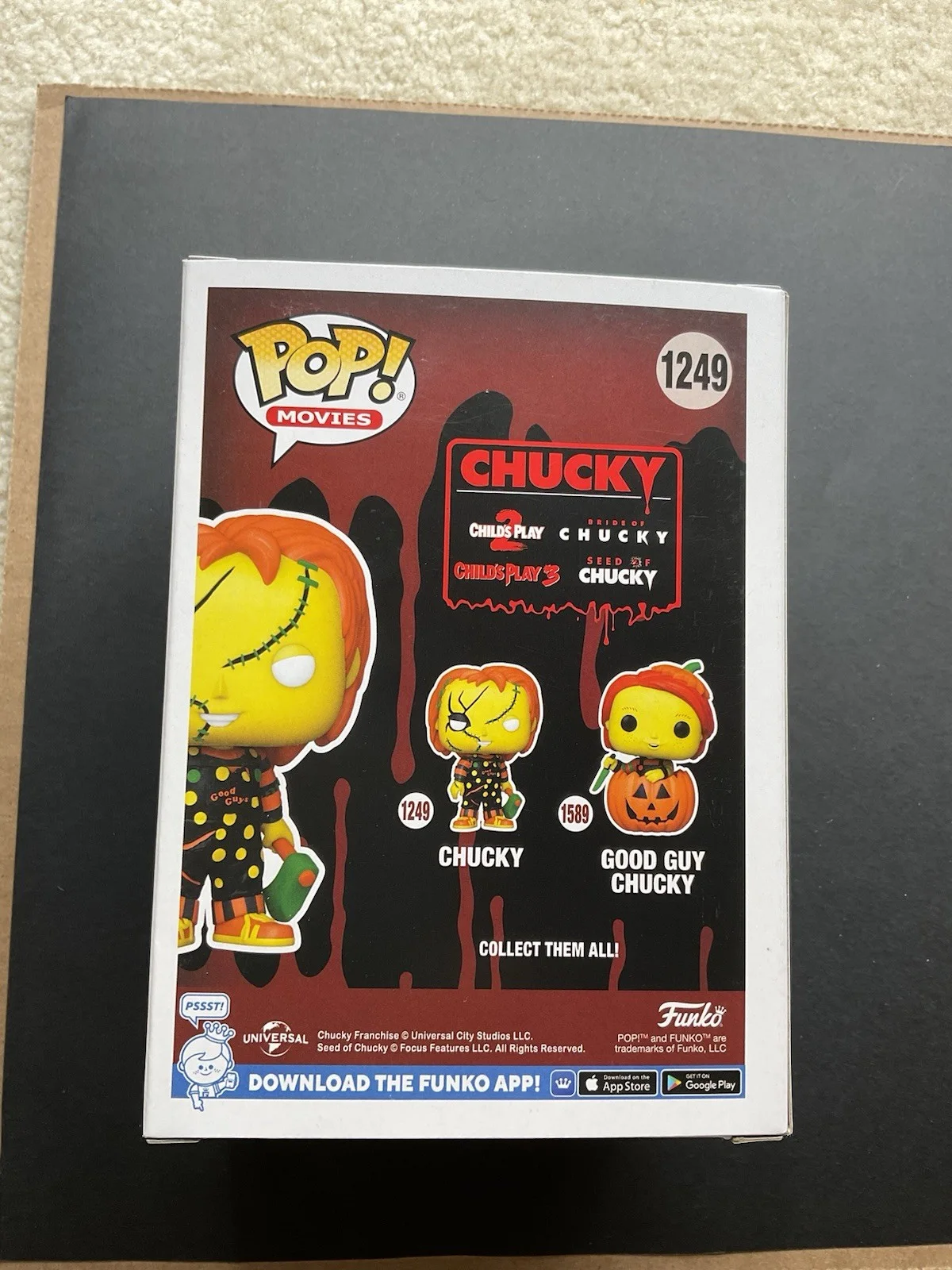Kevin Yagher — Kevin Yagher Signed Chucky Funko Pop #1249 BAS Horror Autographed Sketch Rare, изображение 3