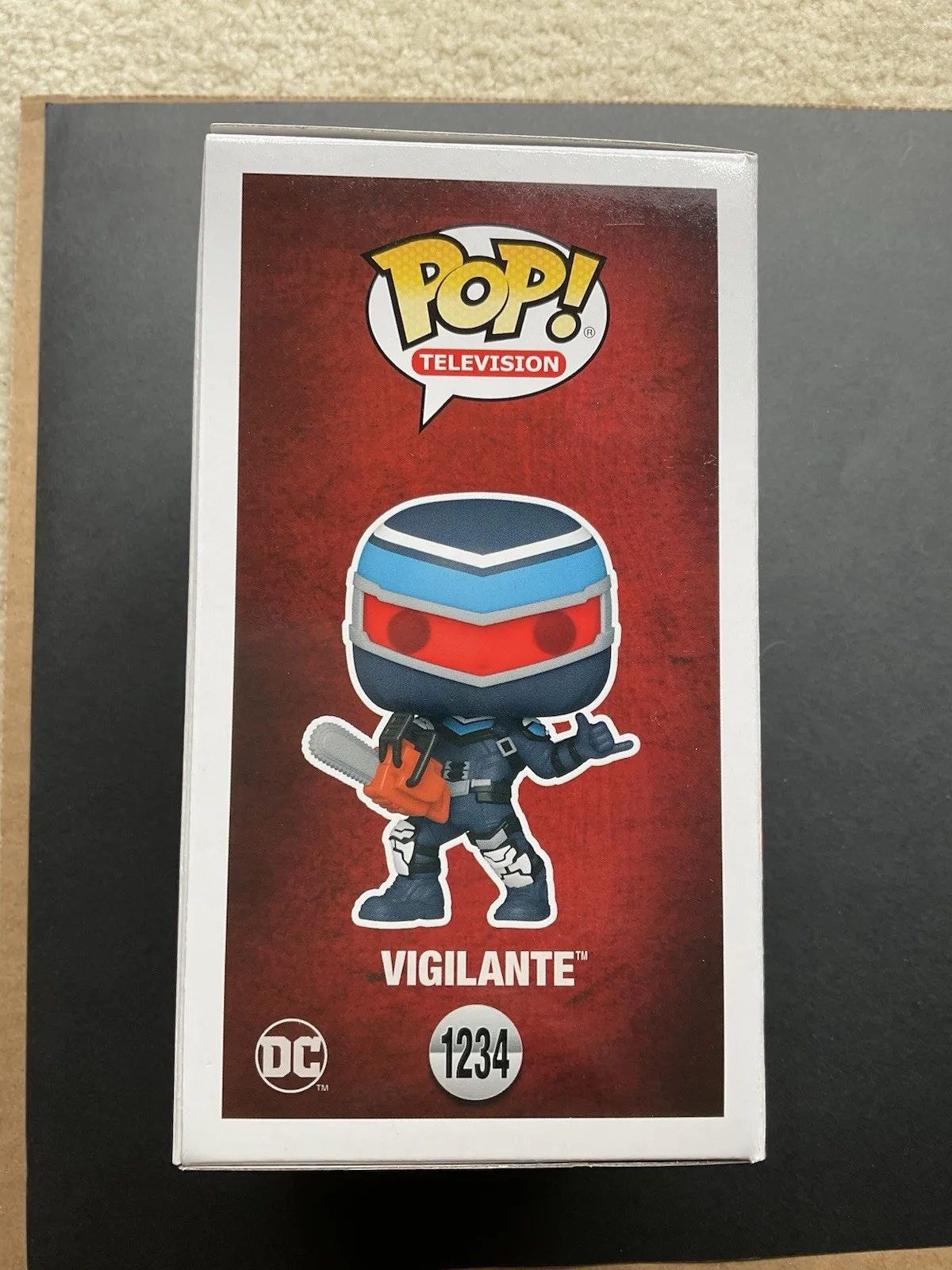 Freddie Stroma — Freddie Stroma signed Peacemaker Vigilante Funko Pop #1234 ACOA DC autographed, image 4