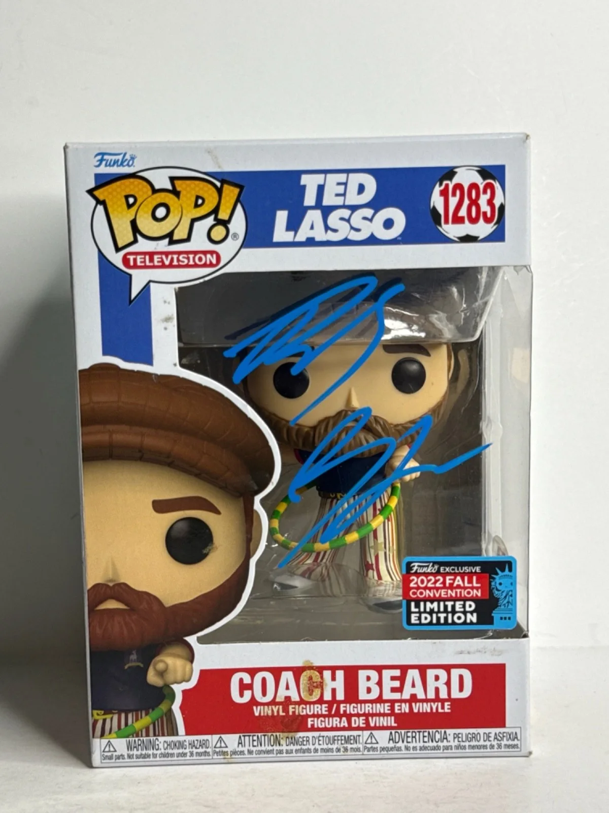 Brendan Hunt — Brendan Hunt Signed Ted Lasso Coach Beard Funko #1283 PSA AM84401