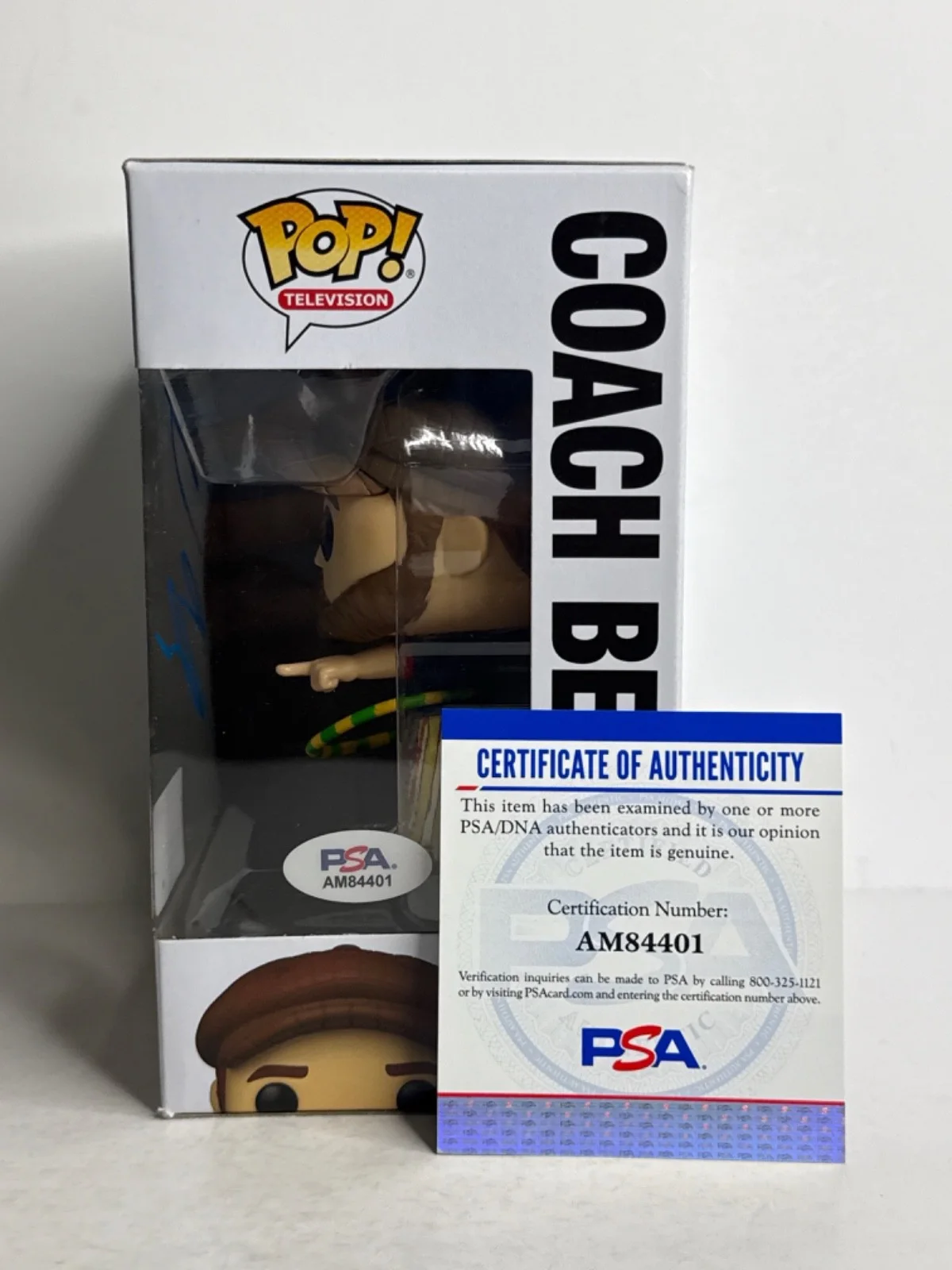 Brendan Hunt — Brendan Hunt Signed Ted Lasso Coach Beard Funko #1283 PSA AM84401, изображение 2