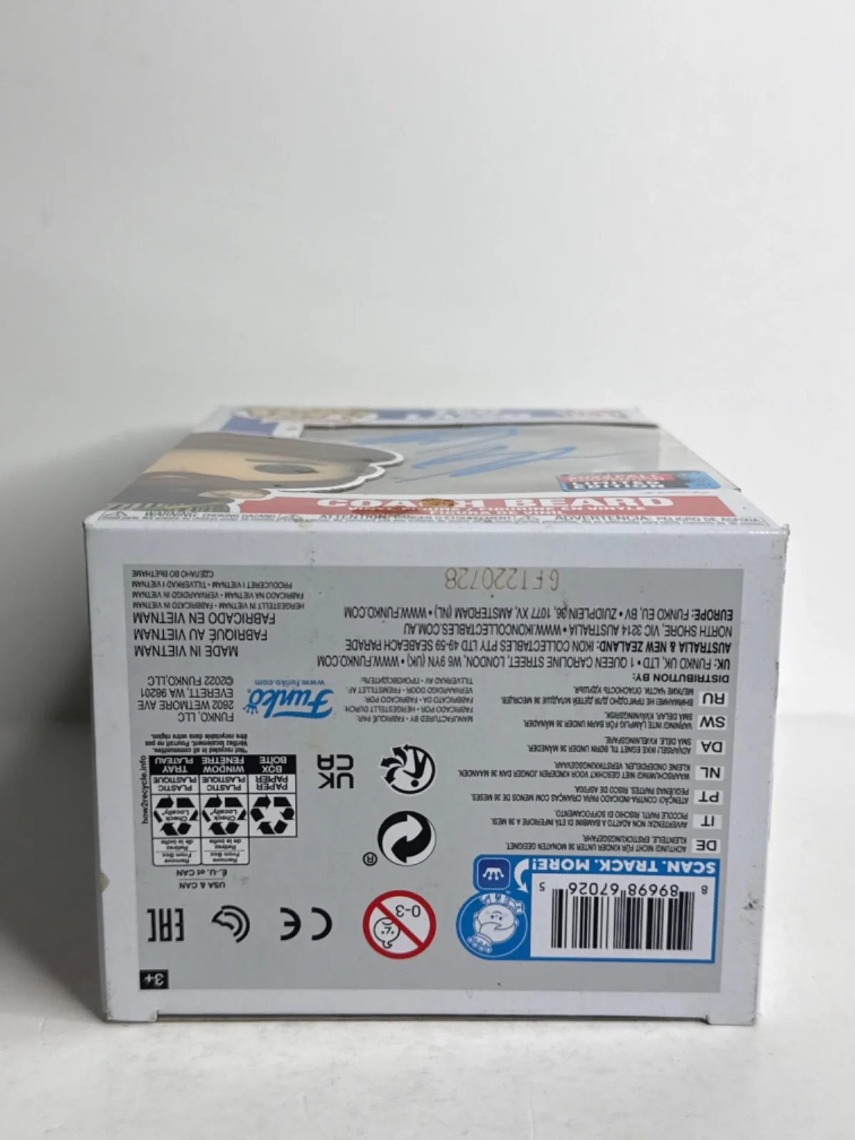 Brendan Hunt — Brendan Hunt Signed Ted Lasso Coach Beard Funko #1283 PSA AM84401, изображение 5