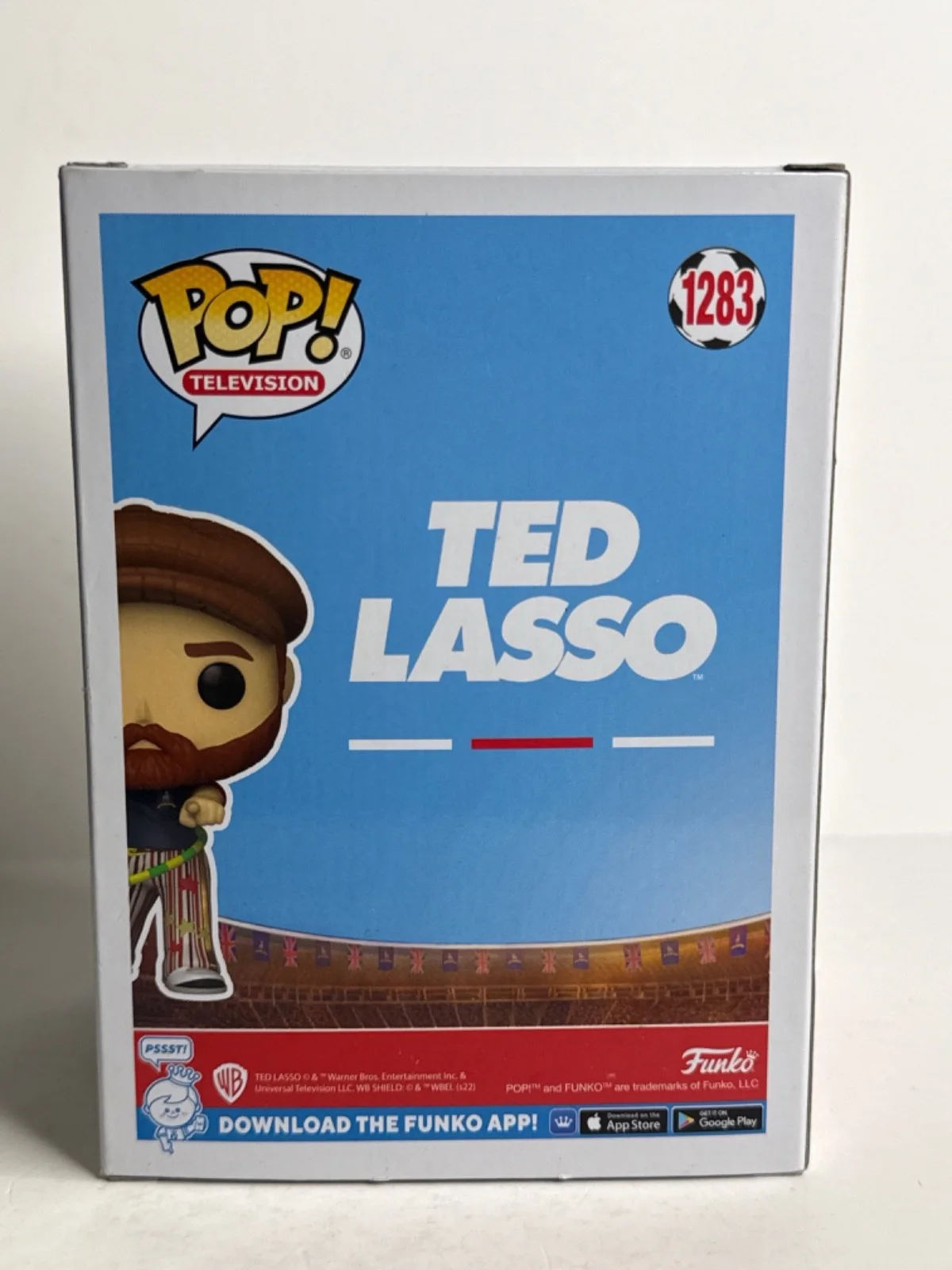 Brendan Hunt — Brendan Hunt Signed Ted Lasso Coach Beard Funko #1283 PSA AM84402, image 3
