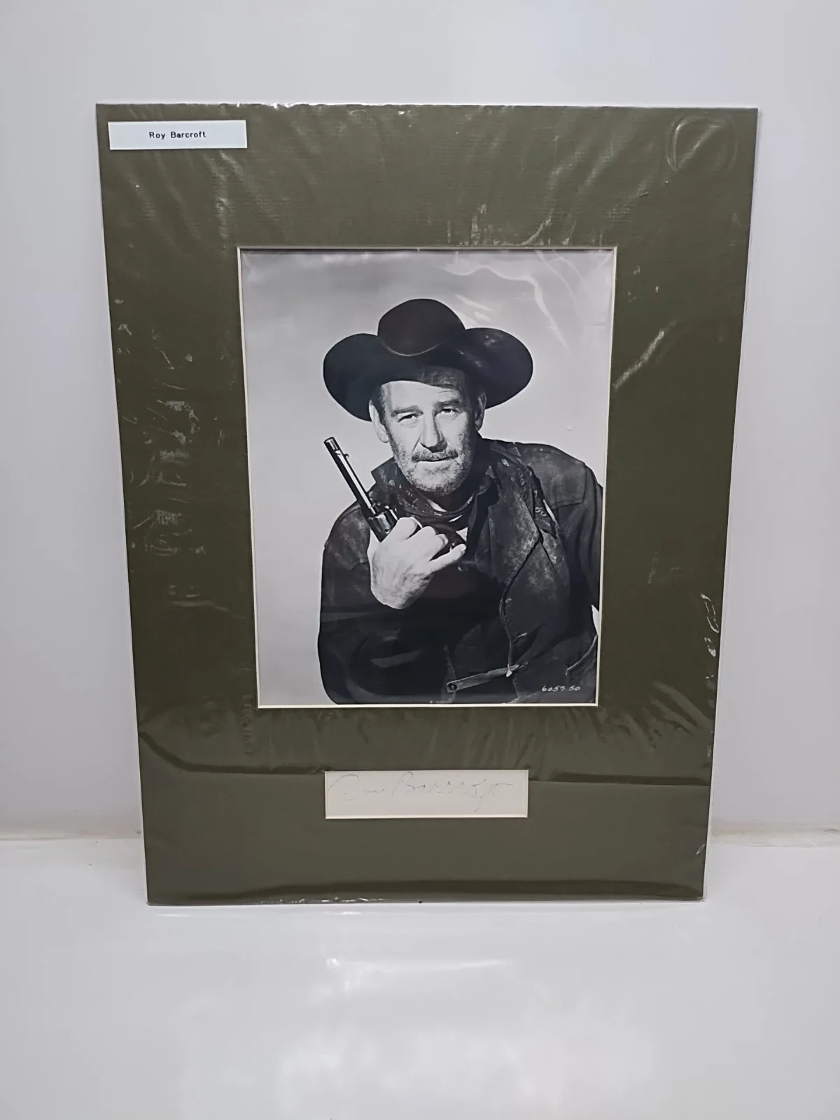 signed picture of roy barcroft, image 2