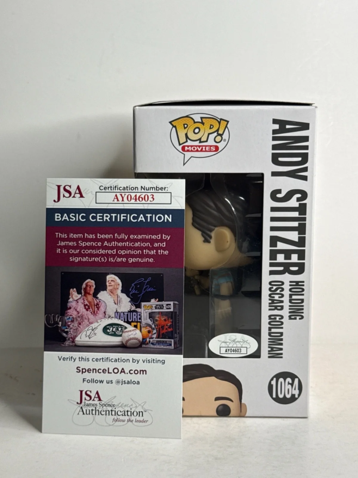 Judd Apatow — Judd Apatow Signed The 40 Year Old Virgin Funko #1064 JSA AY04603, изображение 2