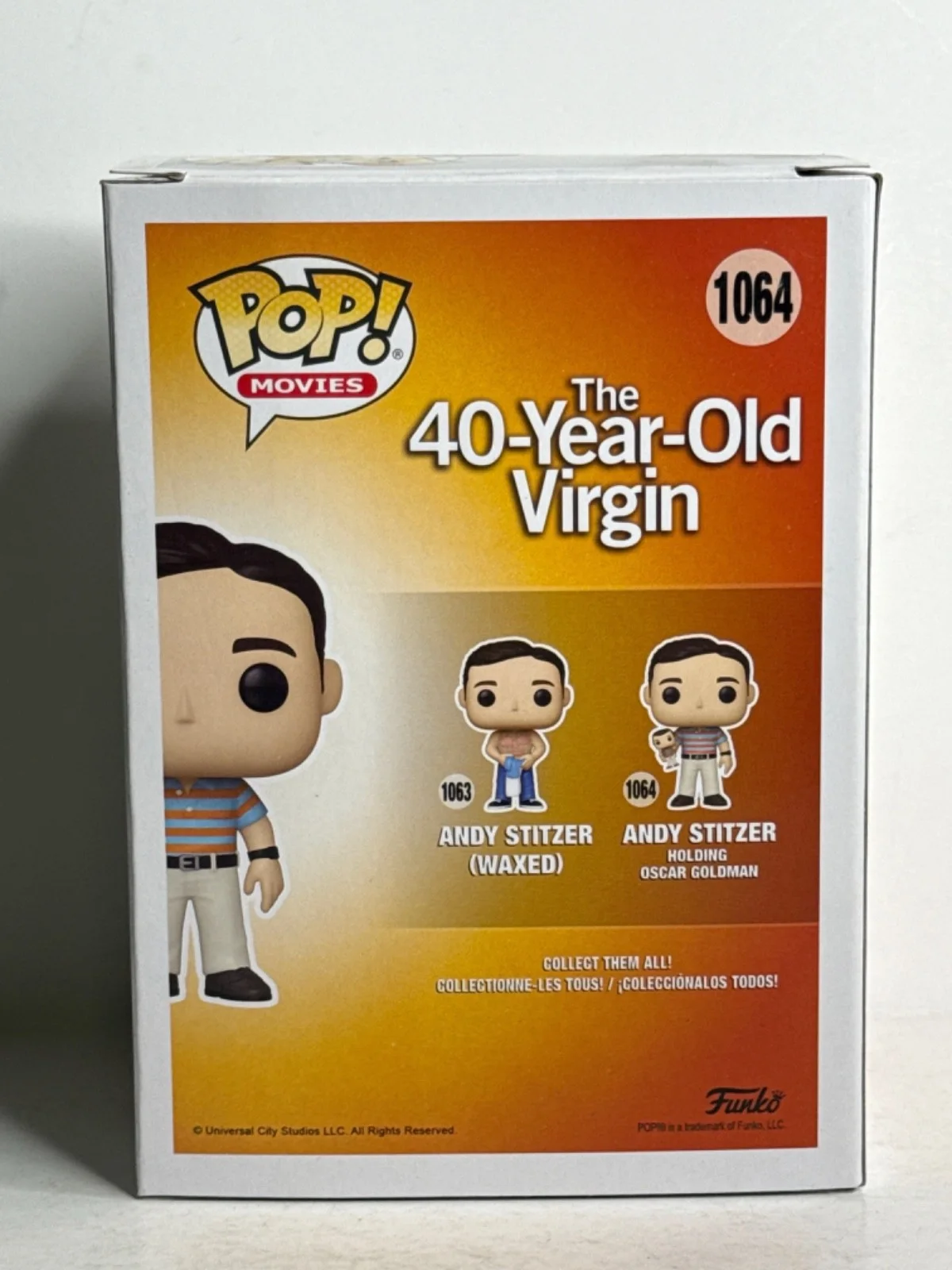 Judd Apatow — Judd Apatow Signed The 40 Year Old Virgin Funko #1064 JSA AY04603, изображение 3