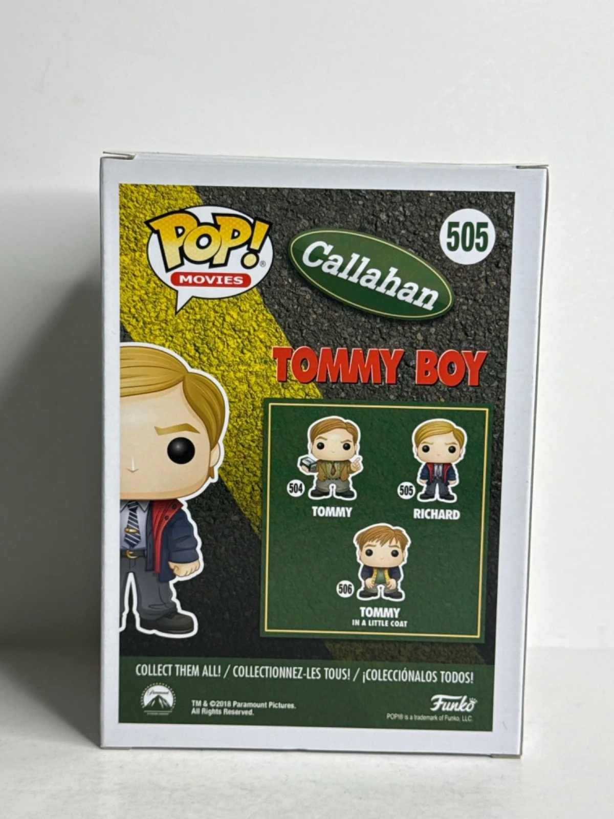 David Spade — David Spade Signed Tommy Boy Richard Funko #505 PSA AN58278, изображение 3