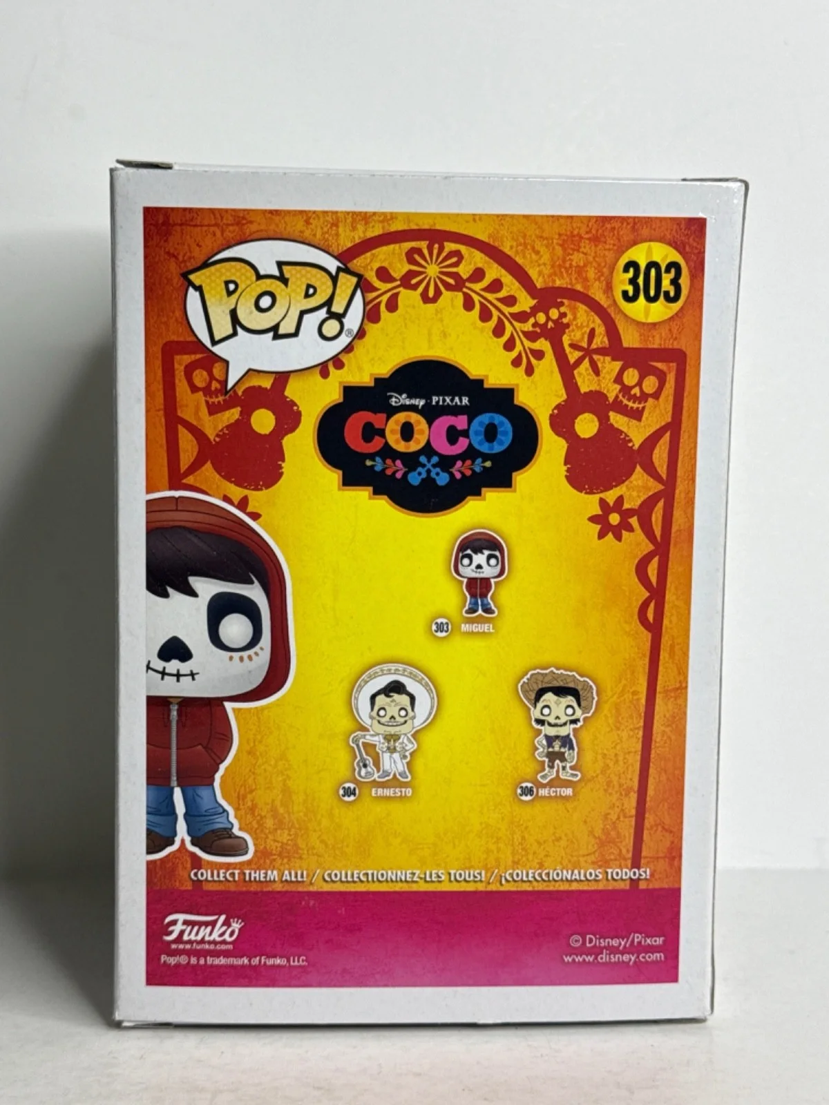 Anthony Gonzalez — Anthony Gonzalez Signed Disney Coco Miguel Funko #303 PSA 8A59615, изображение 3