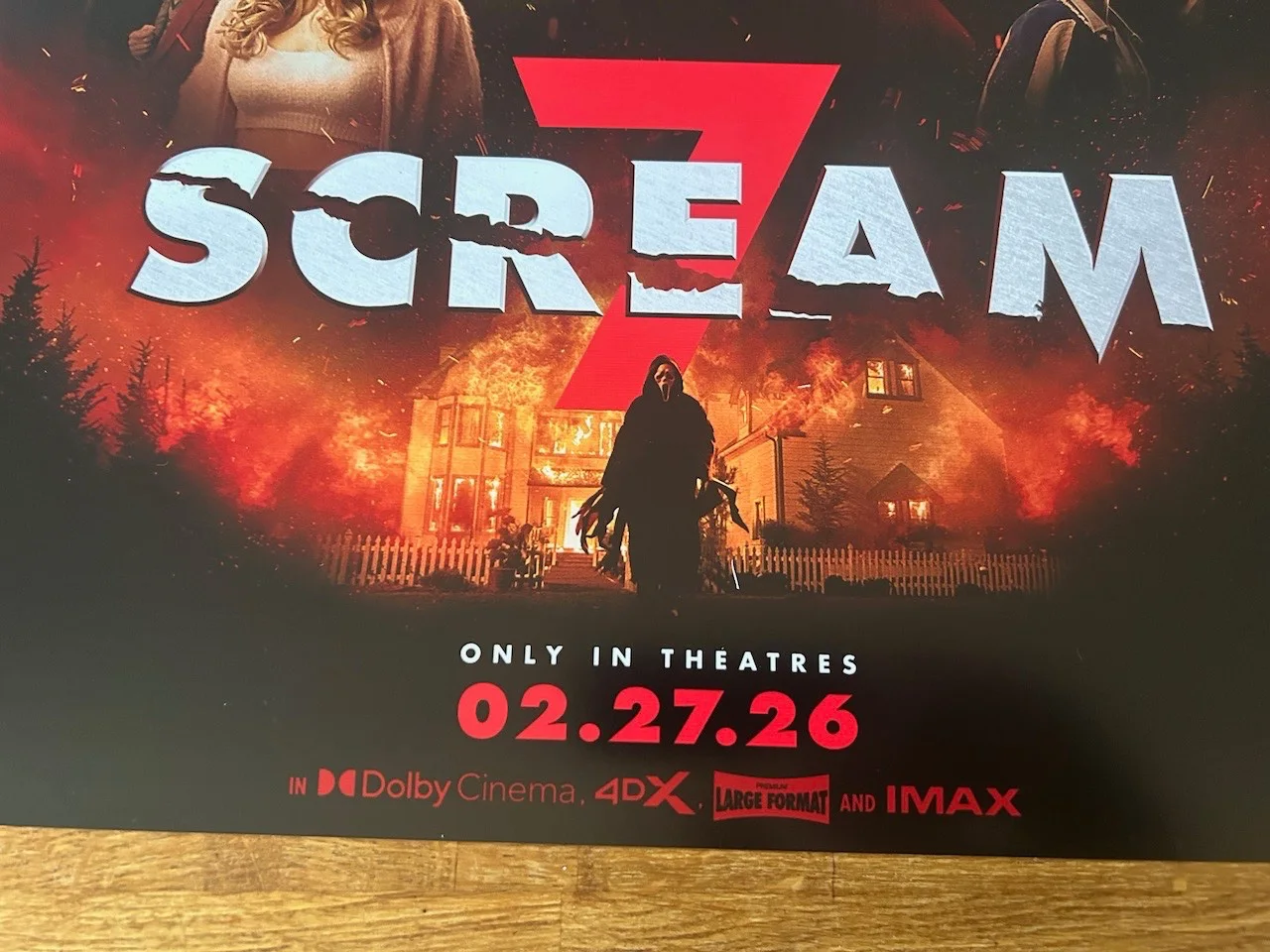 Poster Scream 7 sized 43cm x 64cm (bit bigger than A2), image 5