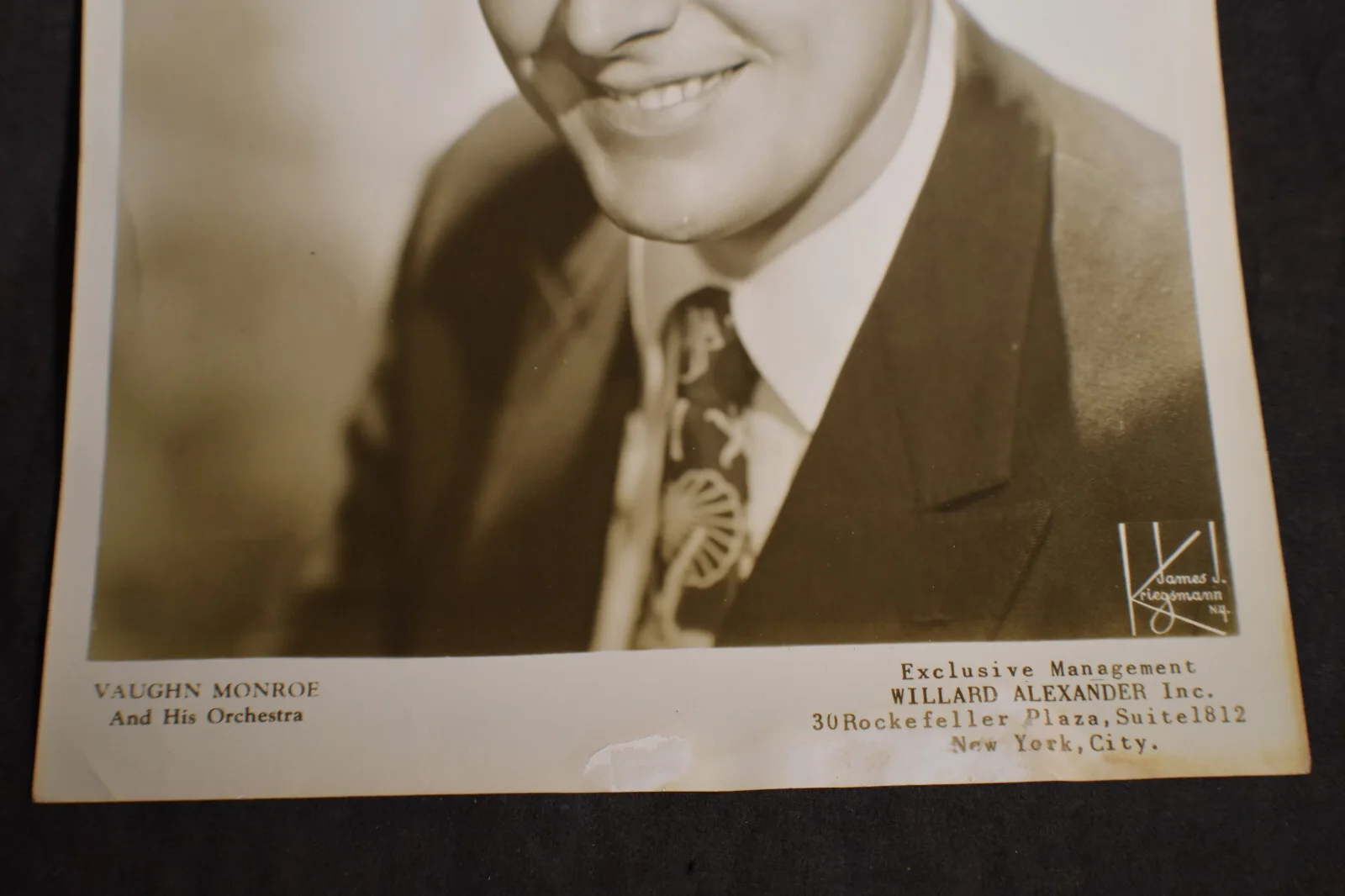 *Hand Signed* Vaughn Monroe Photo, image 2