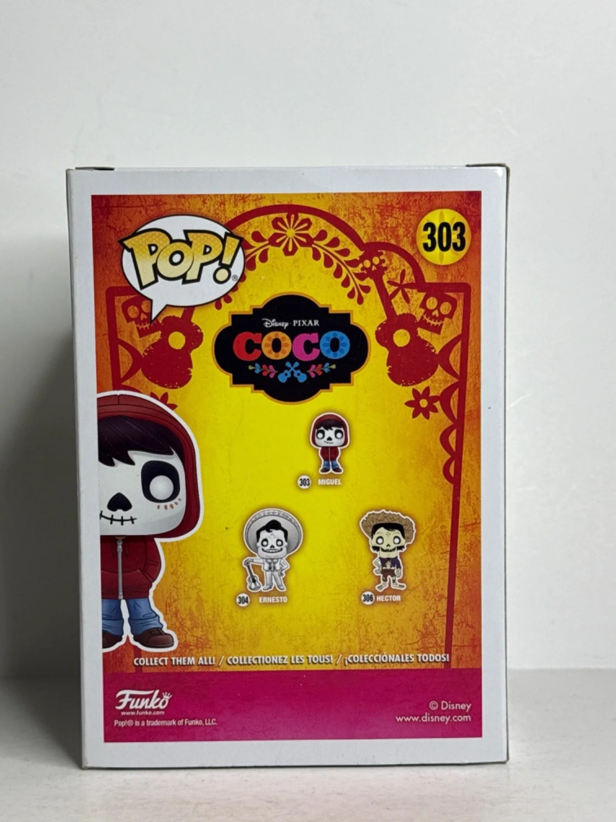 Anthony Gonzalez — Anthony Gonzalez Signed Disney Coco Miguel Chase Funko #303 PSA 8A59620, изображение 3