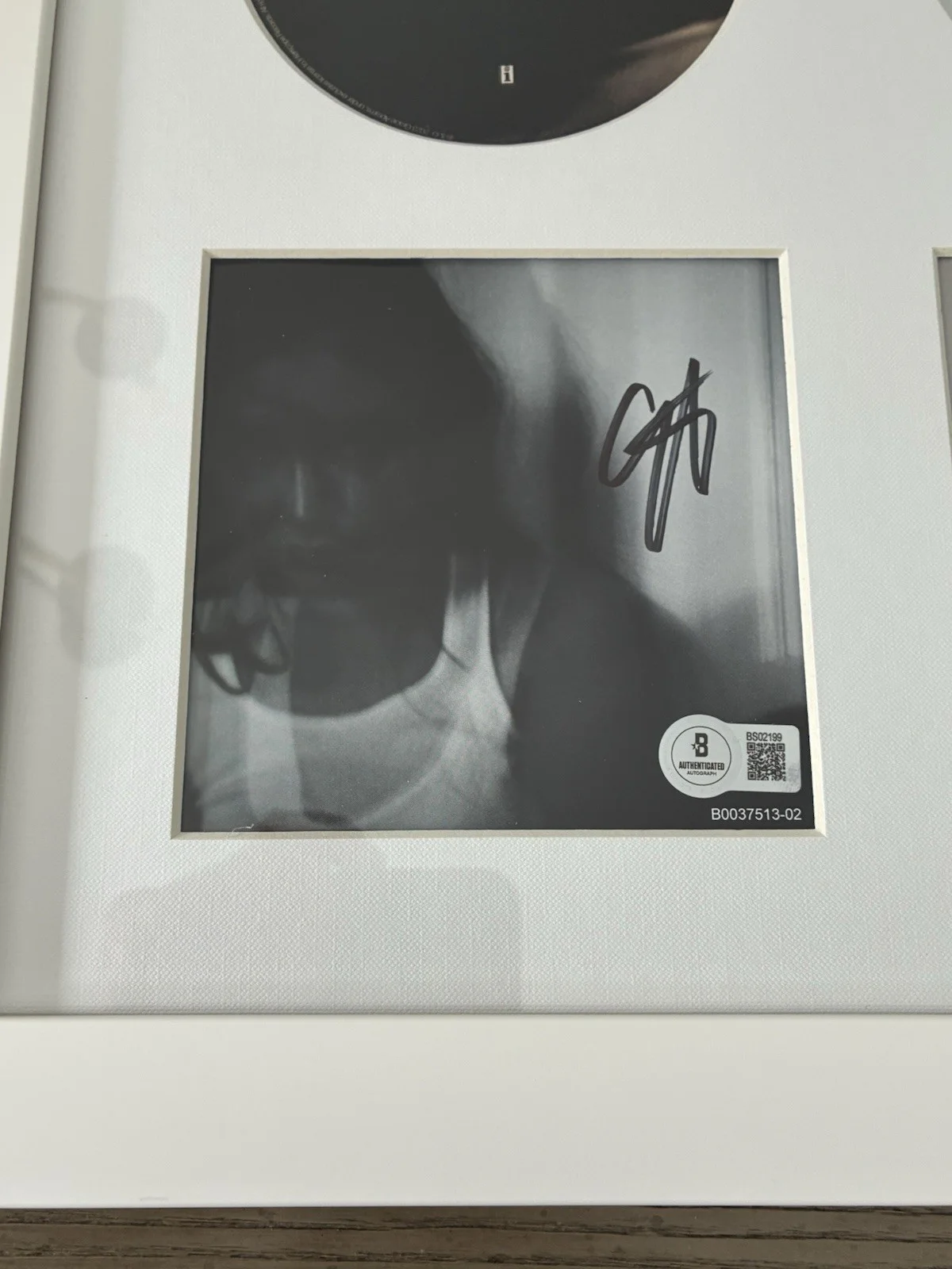 Taylor Swift TTPD & Gracie Abrams Dual Signed CDs | Eras Tour | Wood Framed, изображение 4