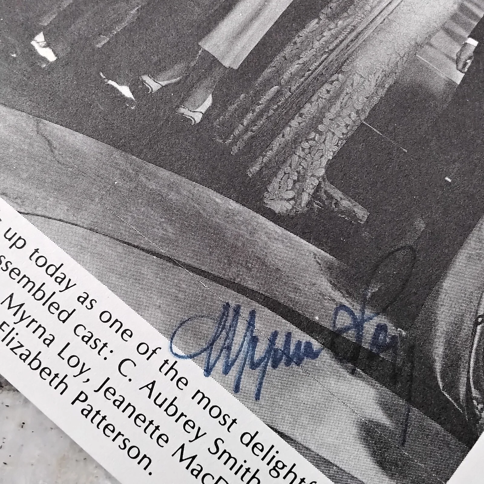 Myrna Loy SIGNED Book Photo Film Actress Thin Man Mr. Blandings Best Years Lives, изображение 4