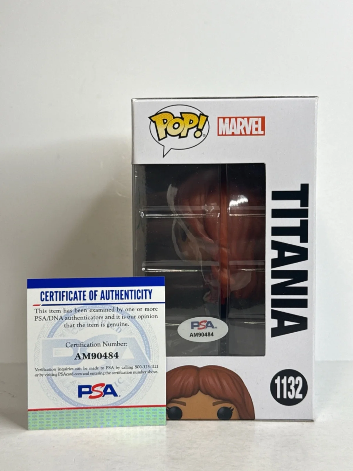 Jameela Jamil — Jameela Jamil Signed Marvel She Hulk Funko #1132 PSA AM90484, изображение 2