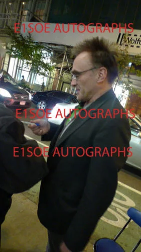 danny boyle — Director Danny Boyle signed 8x10 Photo. Proof. 28 Years, Trainspotting 2, image 5