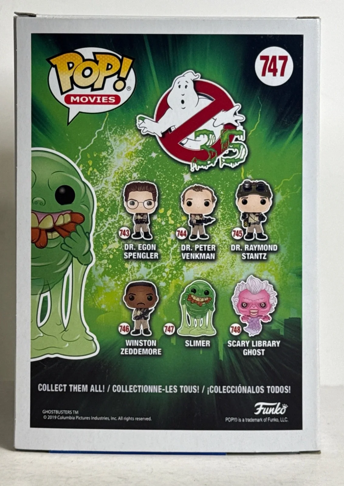 Mark Bryan Wilson — Mark Bryan Wilson Signed Ghostbusters Slime Funko #747 PSA 9A25607, image 3