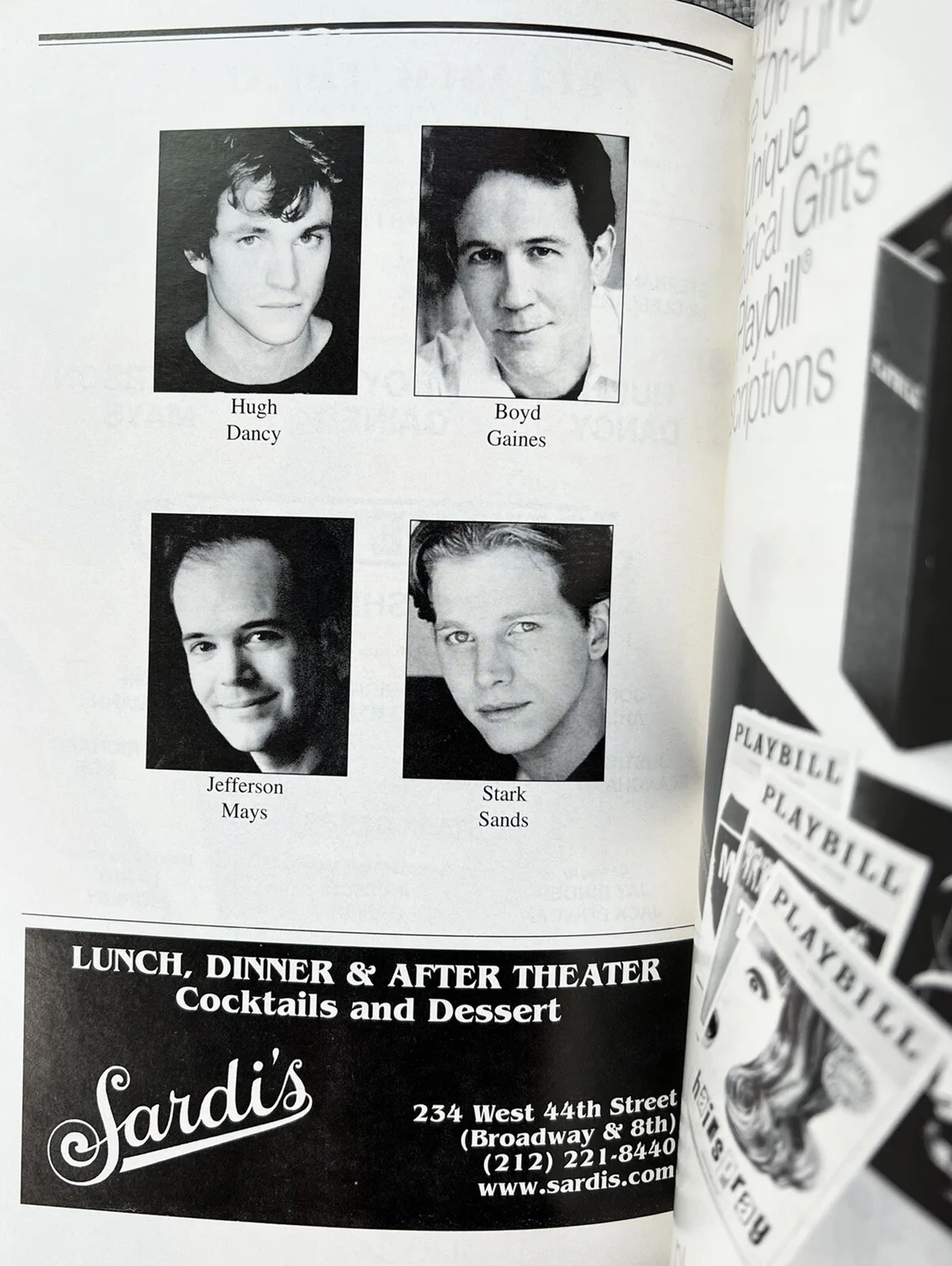 Journey’s End Signed Broadway Playbill - Hugh Dancy, Boyd Gaines, Jefferson Mays, image 2
