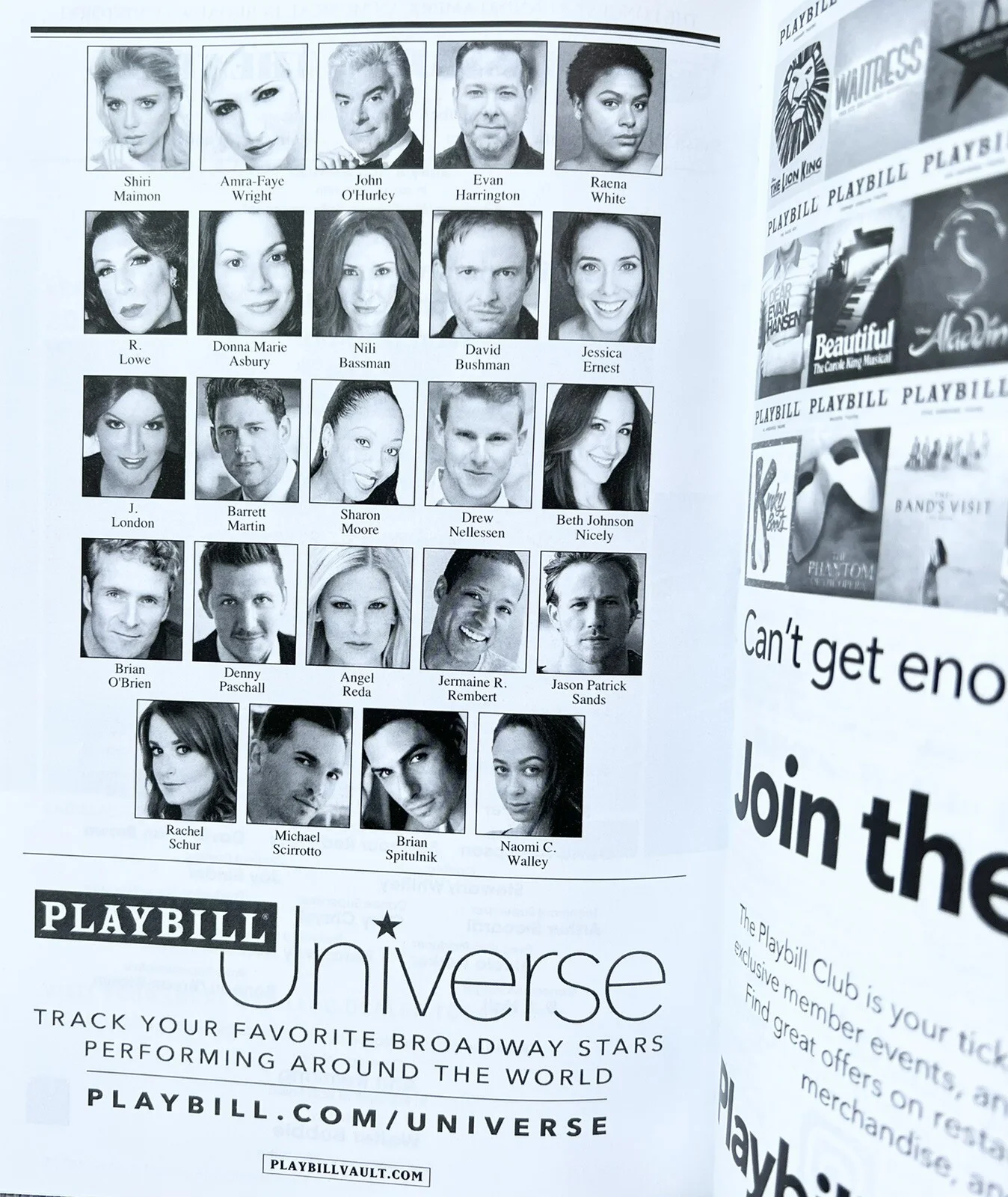 Shiri Maimon Signed In Person CHICAGO Broadway Playbill - Authentic, изображение 2