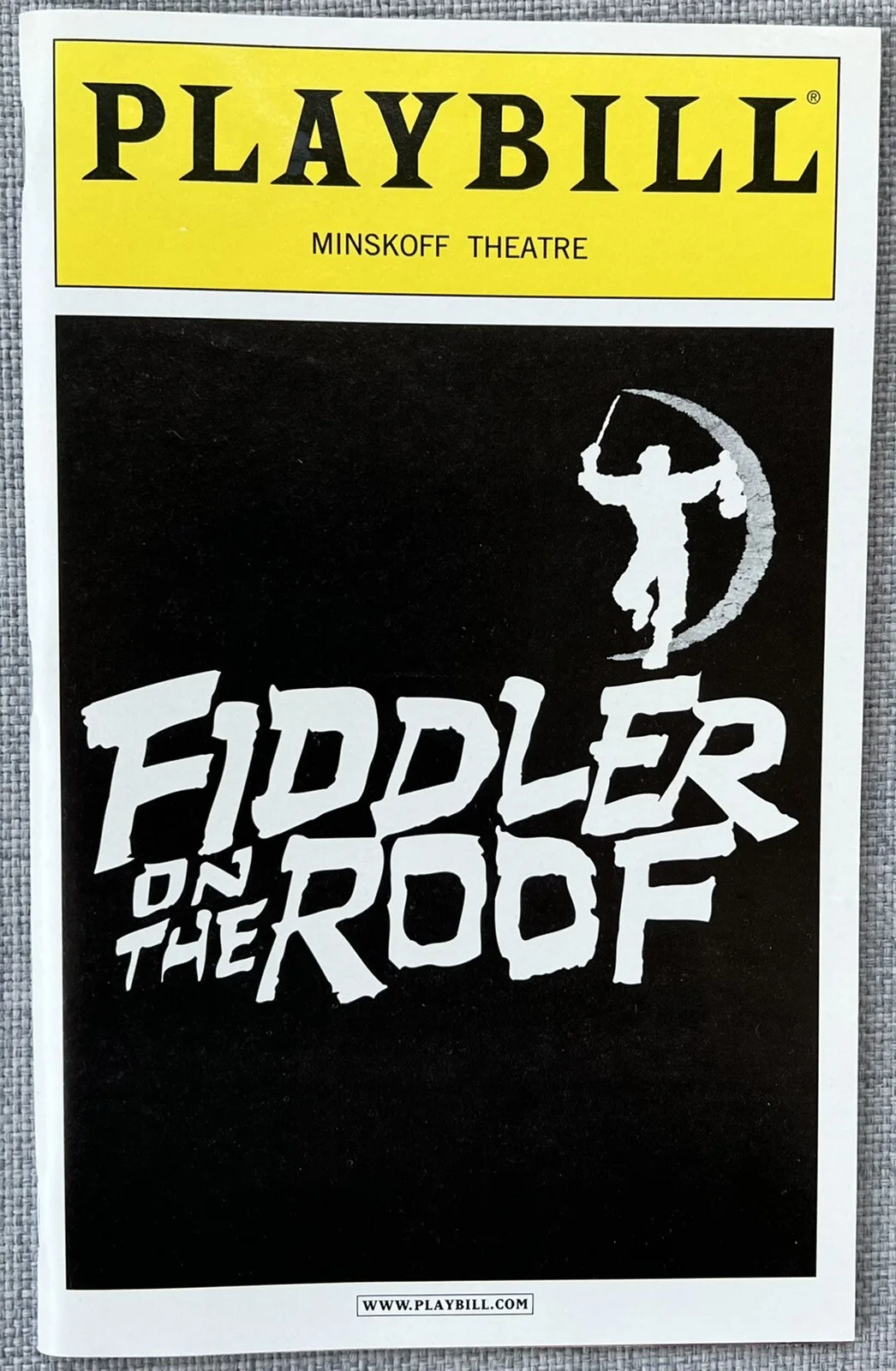 Rosie O'Donnell — Rosie O Donnell Signed In Person Fiddler On The Roof Broadway Playbill Authentic, изображение 2