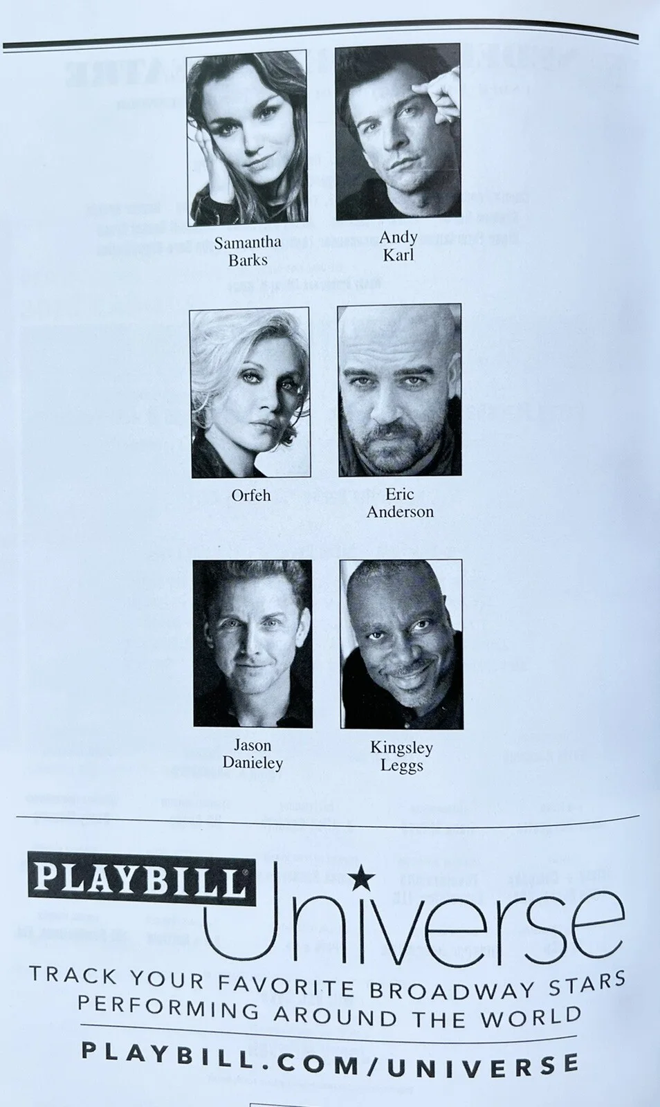 Pretty Woman The Musical Signed In Person Broadway Playbill - Authentic, image 2