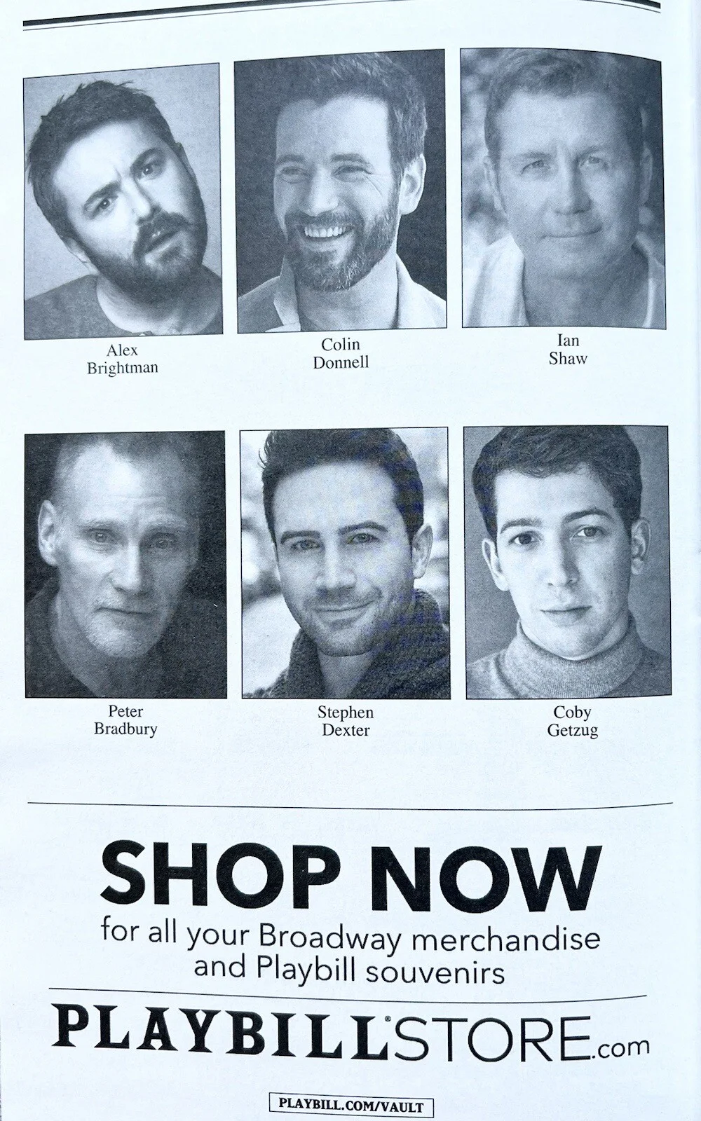 The Shark is Broken Signed IP Broadway Playbill - Alex Brightman Colin Donnell, изображение 2