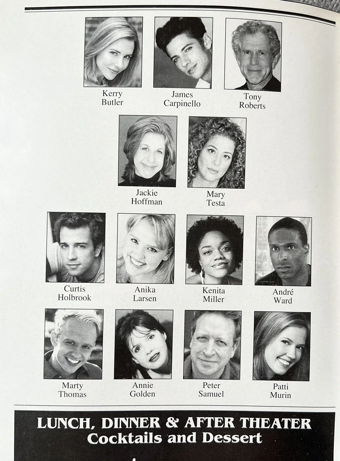 Xanadu Signed IP Broadway Playbill Kerry Butler James Carpinello Tony Roberts, image 2